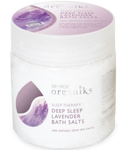 Dead Sea Spa Magik Organiks Sleep Therapy Deep Sleep Lavender Bath Salts